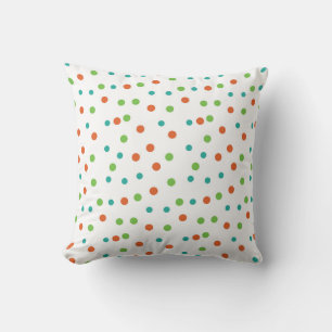 Seamless Background with polka dot pattern. Polka Cushion