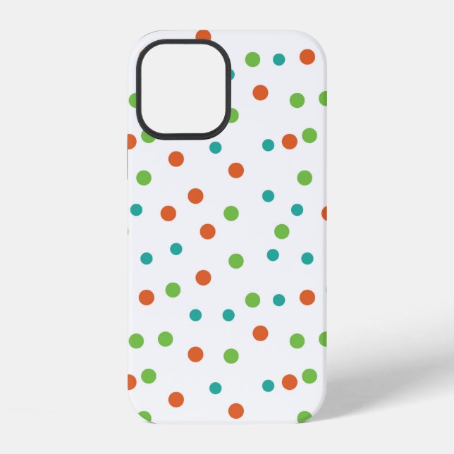 Seamless Background with polka dot pattern. Polka  iPhone Case (Back)