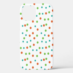 Seamless Background with polka dot pattern. Polka  iPhone 12 Case