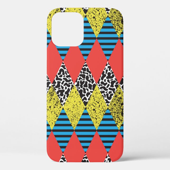 Seamless background with rhombus Case-Mate iPhone case (Back)