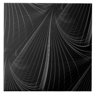 Seamless Black and Grey Ceramic Tile