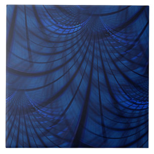 Seamless Blue Ceramic Tile