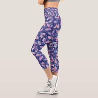 Seamless Butterflies Yoga pants #1