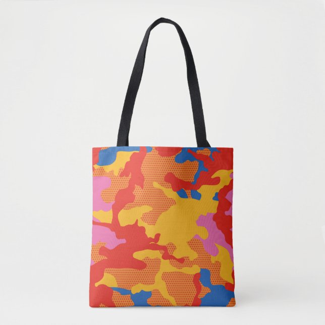 Seamless camouflage background pattern. Seamless c Tote Bag (Front)