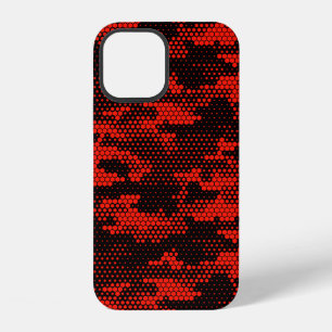 Seamless camouflage pattern. Repeating digital dot iPhone 12 Case