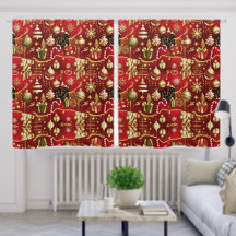 Seamless Christmas and New Year Pattern - Festive