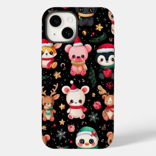 Seamless Christmas pattern Case-Mate iPhone 14 Case