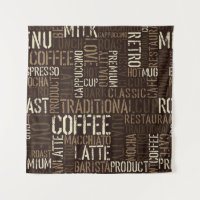 Seamless coffee experience pattern