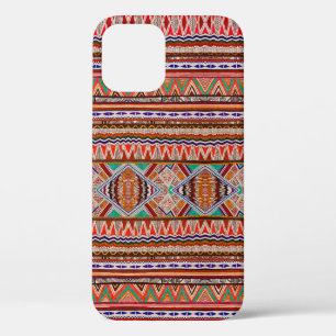 Seamless colourful abstract pattern iPhone 12 case
