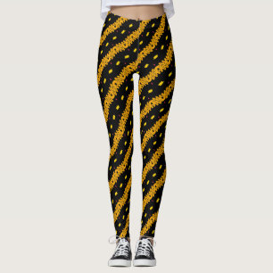 Seamless colourful pattern leggings