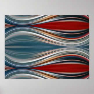 Seamless colours pattern poster