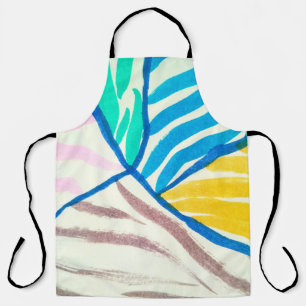 Seamless creative pattern with hand draw geometric apron