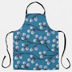 Seamless cute floral pattern design apron