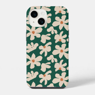 Seamless Daisy Floral pattern Phone Case
