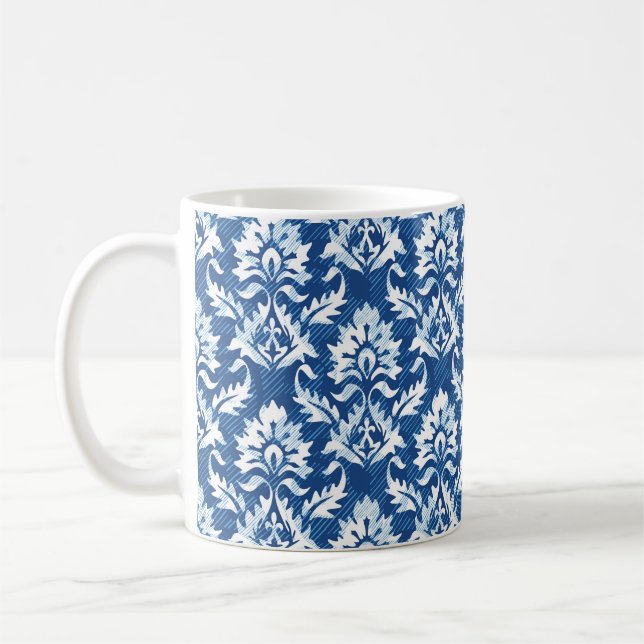 Seamless damask pattern coffee mug (Left)