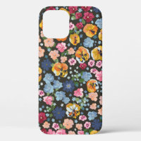 Seamless decorative elegant pattern with cute flow