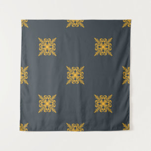 Seamless decorative vintage pattern with elegant o tapestry