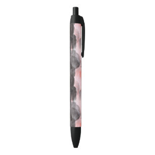 Seamless Design Texture Background Abstract Black Ink Pen