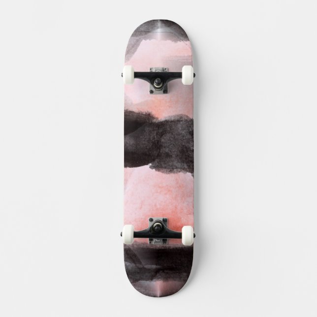 Seamless Design  Texture Background Abstract Skateboard (Front)