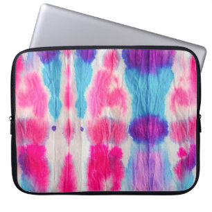 Seamless dirty art. Bright colourful colours. Cont Laptop Sleeve