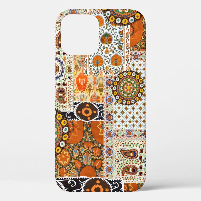 Seamless ethnic abstract digital pattern Case-Mate iPhone case (Back)