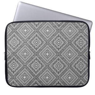 Seamless Ethnic Pattern Laptop Sleeve