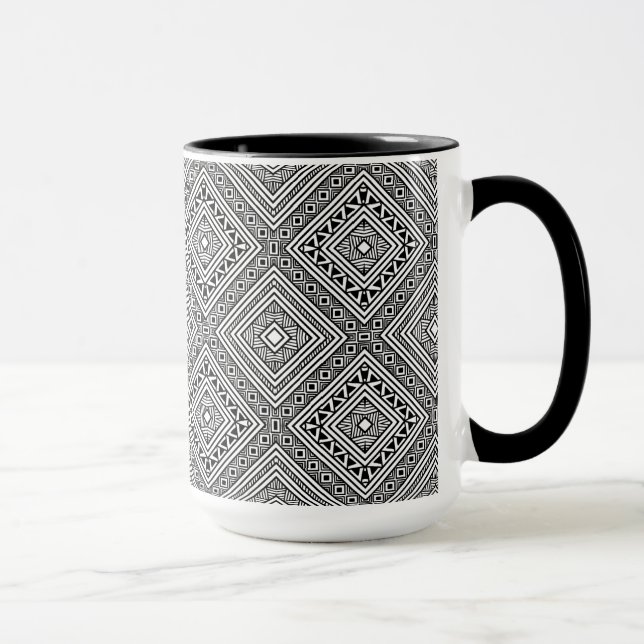 Seamless Ethnic Pattern Mug (Right)