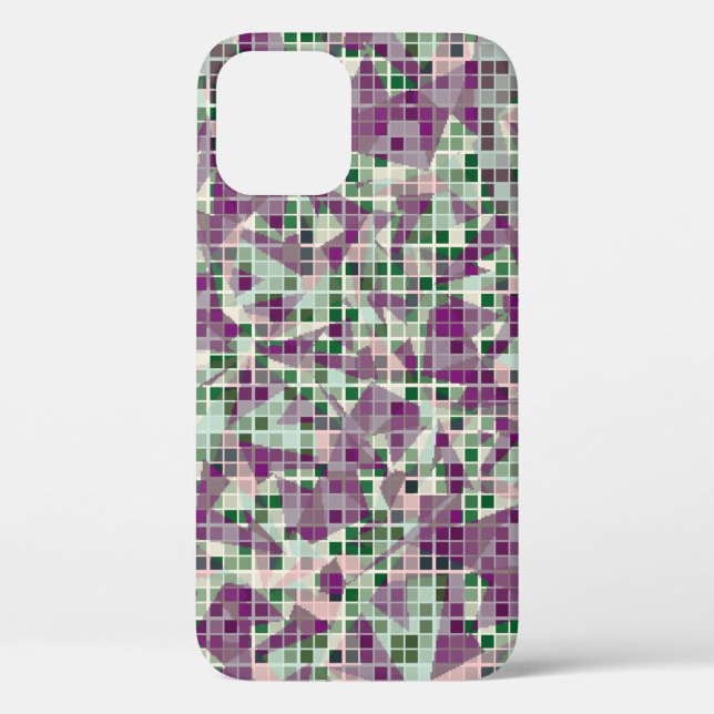 Seamless fashionable camouflage. The foreground co Case-Mate iPhone Case (Back)