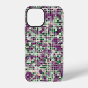 Seamless fashionable camouflage. The foreground co iPhone 12 Case