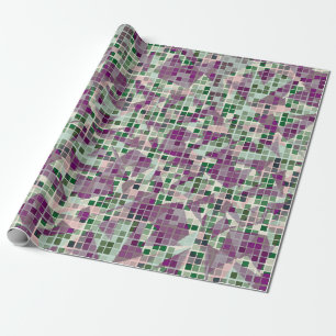 Seamless fashionable camouflage. The foreground co Wrapping Paper