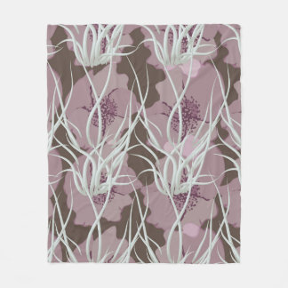Seamless floral background,  seamless patternart,  fleece blanket