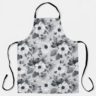 Seamless floral background with beautiful wildflow apron