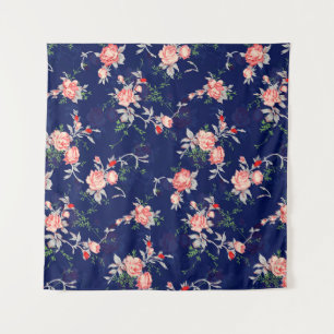 Seamless Floral designflower,abstract,floral,backg Tapestry