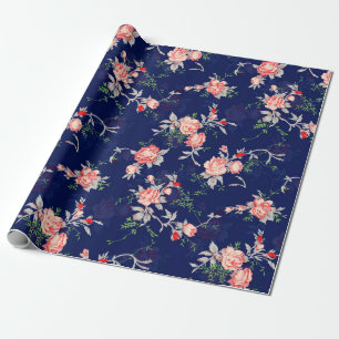 Seamless Floral designflower,abstract,floral,backg Wrapping Paper