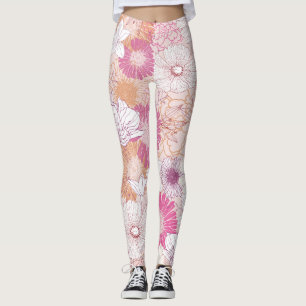 Seamless Floral  Leggings