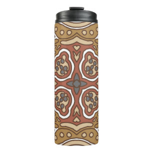 seamless floral pattern backgroundornament,floral, thermal tumbler