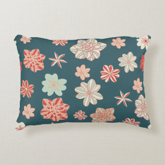 Seamless Floral Pattern Decorative Cushion