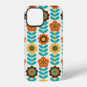seamless floral pattern design. Vintage illustrati iPhone 12 Case