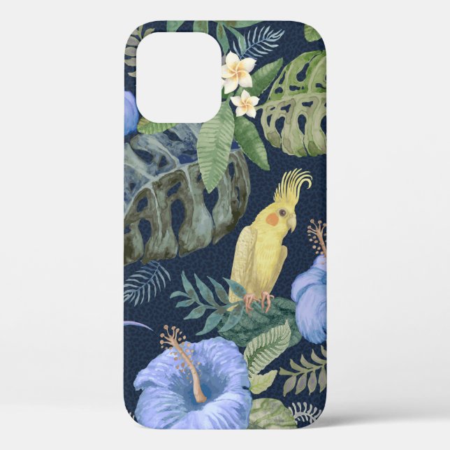 Seamless floral pattern from hand painted watercol Case-Mate iPhone case (Back)