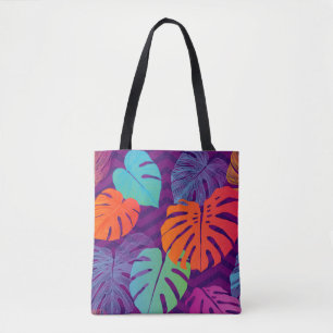 Seamless floral pattern from Tropical Monstera del Tote Bag