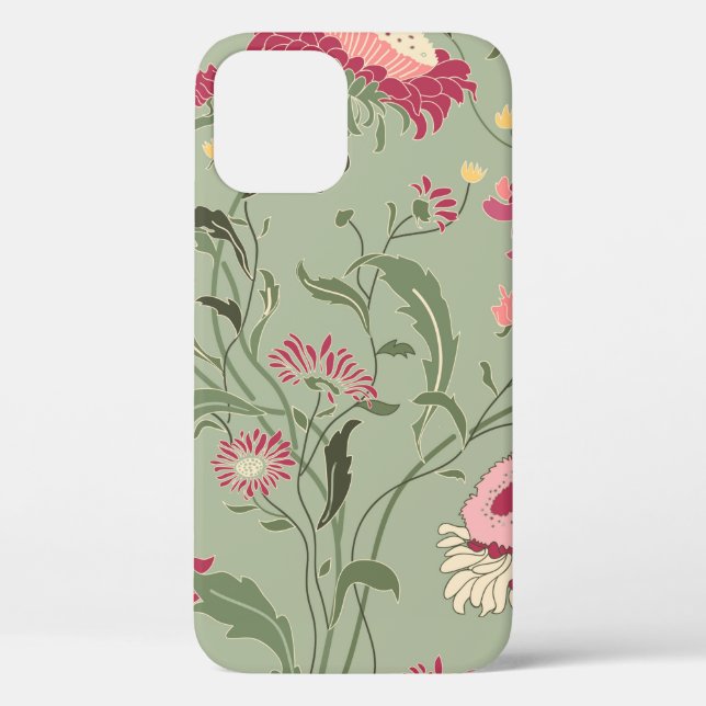 Seamless floral pattern in folk style with wildflo Case-Mate iPhone case (Back)