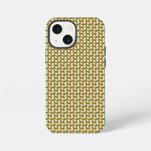 Seamless floral pattern iPhone case (Back)