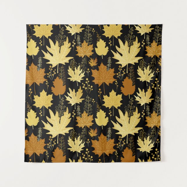 Seamless floral pattern tapestry (Front)