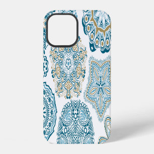 Seamless Floral Square: Copy Tiling iPhone 12 Case