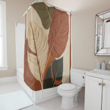 Seamless Flow | Earthy Leaf Abstract