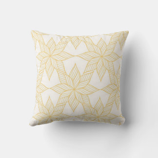 Seamless Flower Design Cushion