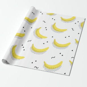 seamless fruit kids background. Abstract geometri Wrapping Paper