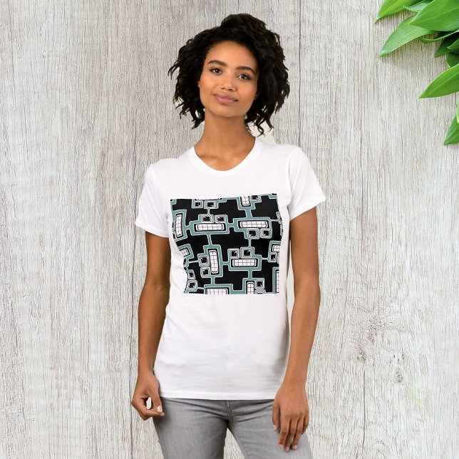 Seamless Futuristic Womens T-Shirt (Creator Uploaded)