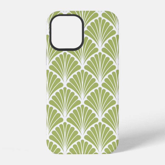 Seamless Geometric Art Deco Pattern. Abstract vint iPhone Case (Back)