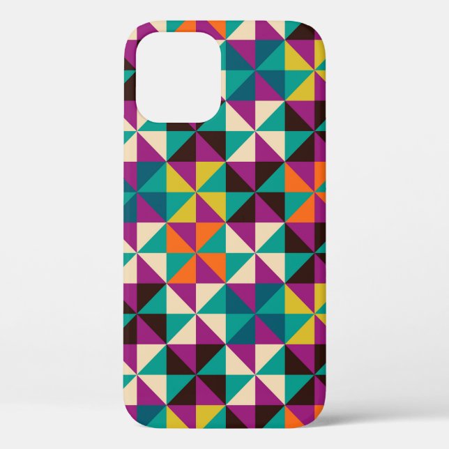 Seamless Geometric, Modern Pattern Design. Case-Mate iPhone Case (Back)